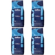 4x zrnková káva Lavazza smotana bez kofeínu 500 g