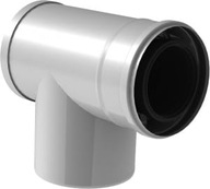 TEE 87° PP vzduch/dym 60*100 SPS TEE 87° PP vzduch/dym 60*100 SPS