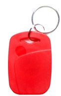 DUAL RFID KEYRING TK4100+MIFARE F08 RED 5 ks. DUAL RFID KEYRING TK4100+MIFARE F08 RED 5 ks.