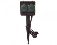 Záhradné zásuvky s hrotom 4x230V/16A 1,5m Záhradné zásuvky s hrotom 4x230V/16A 1,5m