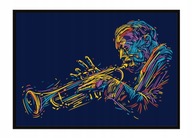 OBRAZOVÝ PLAGÁT V RÁME 53x73 cm Jazz P1691 OBRAZOVÝ PLAGÁT V RÁME 53x73 cm Jazz P1691