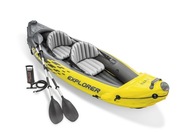 Nafukovací kajak INTEX Explorer K2 s lopatkovou pumpou Nafukovací kajak INTEX Explorer K2 s lopatkovou pumpou