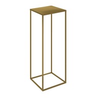 Zlatý stojan na kvety moderný podkrovný glamour stojan na kvety 70x24x24cm Zlatý stojan na kvety moderný podkrovný glamour stojan na kvety 70x24x24cm