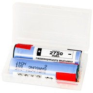 2x LI-ION BATÉRIA 18650 TAŠKY 2750mAh SAMSUNG 2x LI-ION BATÉRIA 18650 TAŠKY 2750mAh SAMSUNG