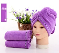 Super savý turbanový uterák na vlasy z mikrovlákna Super savý turbanový uterák na vlasy z mikrovlákna