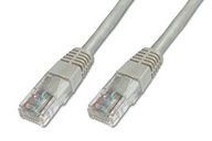 Digitus Patch kábel CAT 5e U-UTP sivý Digitus Patch kábel CAT 5e U-UTP sivý