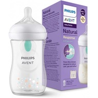 AVENT Response fľaša s uzáverom AIR FREE 260 ml AVENT Response fľaša s uzáverom AIR FREE 260 ml