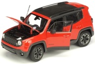 KOVOVÝ MODEL AUTO JEEP RENEGADE TRAILHAWK WELLY KOVOVÝ MODEL AUTO JEEP RENEGADE TRAILHAWK WELLY