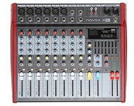 NOVOX M10P power mixer 2 x 250W MP3/USB prehrávač