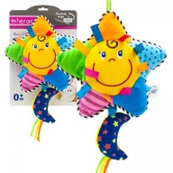EUROBABY PLUSH STAR, hracia skrinka, zrkadlo EUROBABY PLUSH STAR, hracia skrinka, zrkadlo