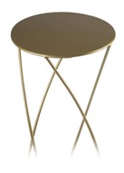 Samostatne stojaci stojan na kvety 70 cm moderný LOFT zlatý Samostatne stojaci stojan na kvety 70 cm moderný LOFT zlatý