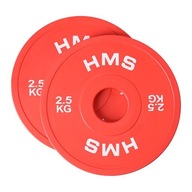 WEIGHTS taniere sada činka na olympijskú tyč 2x2,5kg SET WEIGHTS taniere sada činka na olympijskú tyč 2x2,5kg SET