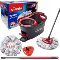 SÚPRAVA OTOČNÉHO MOPU 3 v 1 VILEDA MIKROVLÁKNA, VEDRO SÚPRAVA OTOČNÉHO MOPU 3 v 1 VILEDA MIKROVLÁKNA, VEDRO