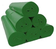 SET vriec na odpad 120l, zelené, 6 roliek po 25 vriec SET vriec na odpad 120l, zelené, 6 roliek po 25 vriec