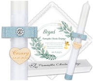 Szatka krstná sviečka Ametyst glamour krst ML Szatka krstná sviečka Ametyst glamour krst ML