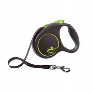 FLEXI BLACK DESIGN šnúrka na krk 5m Green S FLEXI BLACK DESIGN šnúrka na krk 5m Green S