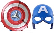 ŽIARIACA LED MASKA SHIELD CAPTAIN AMERICA SET