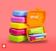 CURAPROX TRAVEL SET Bieliaca zubná pasta mini verzia + kefky CURAPROX TRAVEL SET Bieliaca zubná pasta mini verzia + kefky