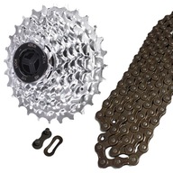SET ATA 8-rýchlostná kazeta 11-28T + PYC CHAIN + CAP SET SET ATA 8-rýchlostná kazeta 11-28T + PYC CHAIN + CAP SET