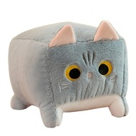 Maskot Cat Square Sausage Plyšová hračka Vankúš Mačiatko 40 cm Maskot Cat Square Sausage Plyšová hračka Vankúš Mačiatko 40 cm