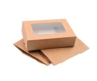 Sushi box s okienkom 19x13x5cm 50 ks Sushi box s okienkom 19x13x5cm 50 ks