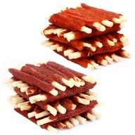 HOVÄDZIE TYČINKY S KAČKOU + KURAŤOM Maced 2x500g
