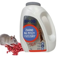 Obilný JED pre myši a potkany Bros. 1 kg Obilný JED pre myši a potkany Bros. 1 kg