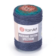 Macrama String Shaded Yarnart Macrame Cotton Spectrum č. 1327 ombre Macrama String Shaded Yarnart Macrame Cotton Spectrum č. 1327 ombre
