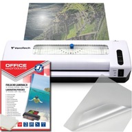 Laminátor A4 Laminátor VL640 Dokumentový papier 100 fólií Premium Set Laminátor A4 Laminátor VL640 Dokumentový papier 100 fólií Premium Set