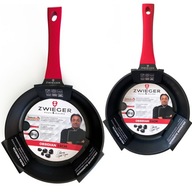 Obsidiánové panvice Zwieger SET 24 a 28 cm Obsidiánové panvice Zwieger SET 24 a 28 cm