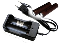 Rýchla nabíjačka +2 batérie skutočné 2600mAh 18650 3.6 Rýchla nabíjačka +2 batérie skutočné 2600mAh 18650 3.6