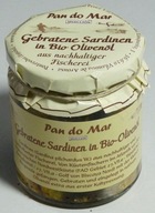 Sardinky vyprážané v bio extra panenskom olivovom oleji