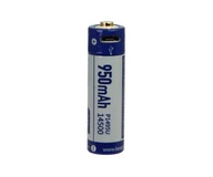 KP ICR14500-95PCM 950mAh Li-ION m-USB Chránené KP ICR14500-95PCM 950mAh Li-ION m-USB Chránené