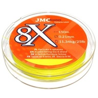 JMC oplet 8X 150m 0,21mm 11,34kg ŽLT. JMC oplet 8X 150m 0,21mm 11,34kg ŽLT.