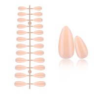 Soft Nude mandle gélové tipy na nechty 240 ks. Soft Nude mandle gélové tipy na nechty 240 ks.