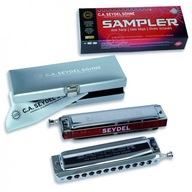 Harmonika Seydel Sampler C/G s dvoma klávesmi Harmonika Seydel Sampler C/G s dvoma klávesmi