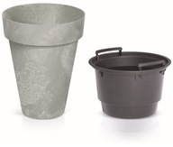 Hrniec s vložkou Cube Slim Beton Effect 25L veľ Hrniec s vložkou Cube Slim Beton Effect 25L veľ