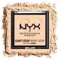 Nyx Can'T Stop Won'T Stop zmatňujúci púder na make-up, odtieň Light 02 Nyx Can'T Stop Won'T Stop zmatňujúci púder na make-up, odtieň Light 02