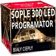 SOPLE 300 LED PROGRAMÁTOR vonkajší VIANOČNÝ STROMČEK Osvetlenie vianočného stromčeka SOPLE 300 LED PROGRAMÁTOR vonkajší VIANOČNÝ STROMČEK Osvetlenie vianočného stromčeka