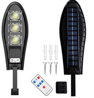 VÝKONNÁ SOLARNÁ LAMPA, SENZOR POHYBU SÚMRAK, DIAĽKOVÉ OVLÁDANIE
