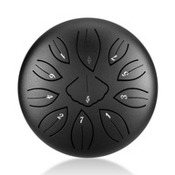 Tongue Drum Hluru Handpan Black Leaf Drum Tongue Drum Hluru Handpan Black Leaf Drum