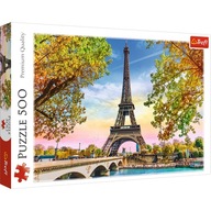 Puzzle 500 dielikov Romantické parížske kluby Eiffelovej veže Puzzle 500 dielikov Romantické parížske kluby Eiffelovej veže