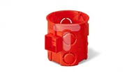 60mm sýtočervený podomietkový box PK-60 60mm sýtočervený podomietkový box PK-60