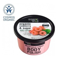 Organic Shop Raspberry telový peeling 250 ml