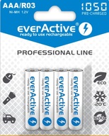 4x read-to-use batérie everActive 1050 R3 AAA 4x read-to-use batérie everActive 1050 R3 AAA