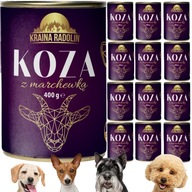 Kraina Radolin Koza a mrkva 12x 400g 50% mäso PREMIUM mokré krmivo Kraina Radolin Koza a mrkva 12x 400g 50% mäso PREMIUM mokré krmivo
