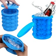 Výrobník ľadu, vedro, nádoba na ľad Ice Cube 2v1 Výrobník ľadu, vedro, nádoba na ľad Ice Cube 2v1