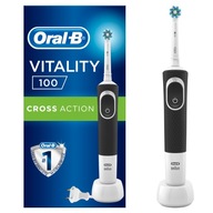 Elektrická zubná kefka Oral-B D100 CrossAction, čierna Elektrická zubná kefka Oral-B D100 CrossAction, čierna
