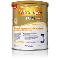 NUTRAMIGEN 3 LGG COMPLETE 400g prípravná náhradka mlieka hypoalergénna 12m+ NUTRAMIGEN 3 LGG COMPLETE 400g prípravná náhradka mlieka hypoalergénna 12m+