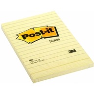 Blok 3M POST-IT 660 102x152mm žltá 100k linka Blok 3M POST-IT 660 102x152mm žltá 100k linka